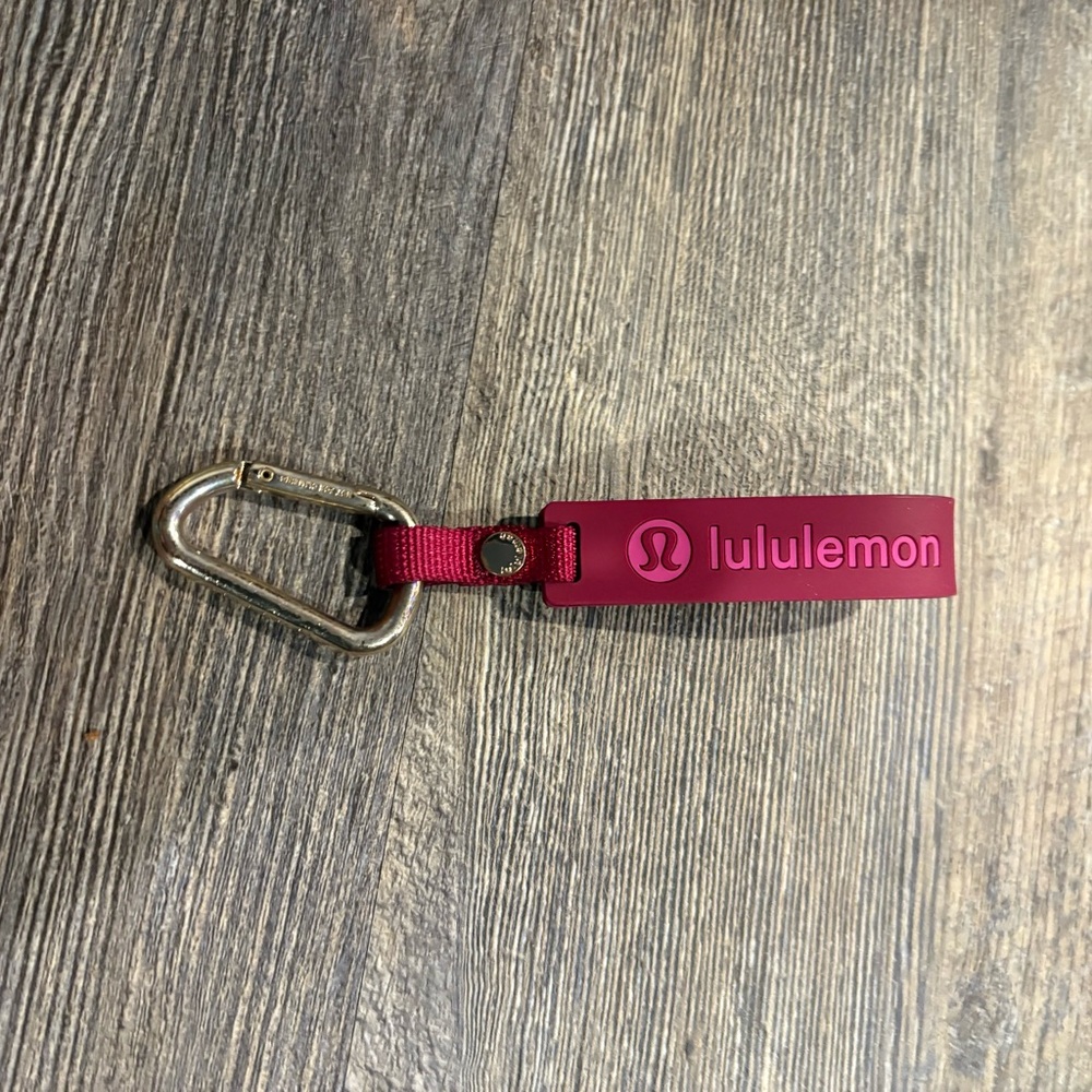 Lululemon Athletica Pink Key Holder